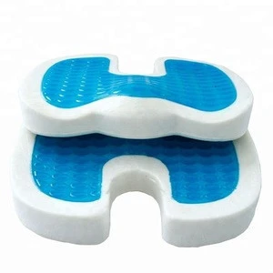 Wholesale Perfect Posture Prostate Wheelchair Silicone Cooling Coccyx Memory Foam Orthopedic Meditation Gel Car Seat Cushion