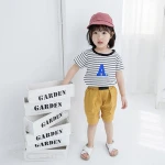 wholesale Short Sleeve 100 Cotton Girls Summer Custom T Shirt Kids T Shirt