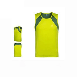 Wholesale Summer Mens Sleeveless Breathable Outdoor Running Vests