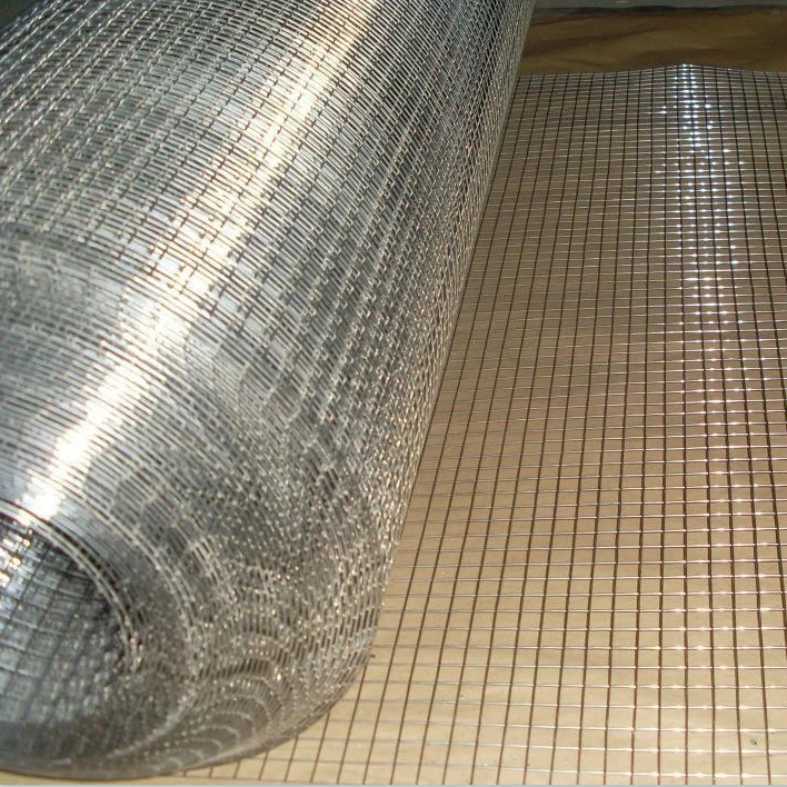 Wholesale welded rabbit cage wire mesh price/ 1/4 inch galvanized welded wire mesh /Welded wire mesh roll