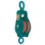 Import Wholesale wire rope pulley, single wheel hook type lifting pulley from China
