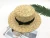 Import Wide Brim Printed Sun Floppy sun protection floppy boater summer hats wide brim summer beach women paper straw hat from China