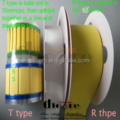 Wires Marking heat shrink cable labeling / Identification Tubing /Sleeve Label Printing