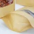 Import WK01 Snack food paper bag stand up kraft paper bag open window ziplink bag from China