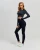 Import Womens Fitness Yoga Wear Set Sexy Long Sleeves Crop Top High Waist Leggings Sports Gym Fitness Yoga Wear from China