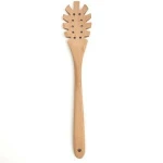 Wooden Spaghetti Spoon Multi-Functional Pasta Noodles Cooking Utensil Non-Stick Claw Spoon