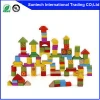 Wooden toys city 88PCS building blocks for children