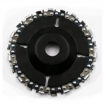 woodworking artifact slotting saw 100mm 22 teeth multi-function saw blade 4 inch angle grinder chain disc wood carving disc