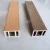 Import WPC wood plastic composite timber tube partition for wall decoration from China