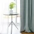 Import Yarn Dyed cyan living room use cotton linen design home sense curtains from China
