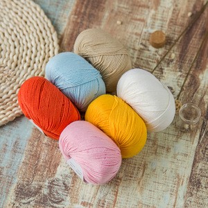 Yarncrafts Soft warm 4 ply acrylic Wool Blended Hand Knitting Yarn 3.3NM for sweaters, scarves, hats