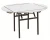 Import YC-T07-20 High Quality wedding banquet 6ft round PVC folding hotel tables from China