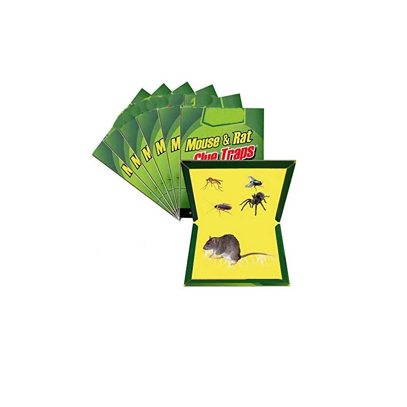 yellow Sticky Stocked Feature and Traps Pest Control Type Mouse rat glue trap Catcher