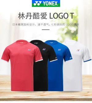 Yonex Clothing Sportswear  Team Wear Men Crew Neck Shirt 8064 Quick Drying LinDan Star Model Japan Design 8064