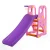 Import ZED Multifunction combination colorful home indoor plastic slide and swing playground basketball toys from China