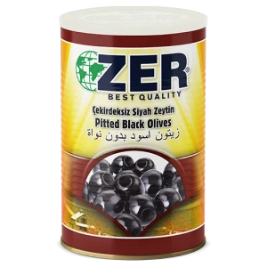 Premium Grade Pitted Black Olives 3/2 x 9 Canned Tin