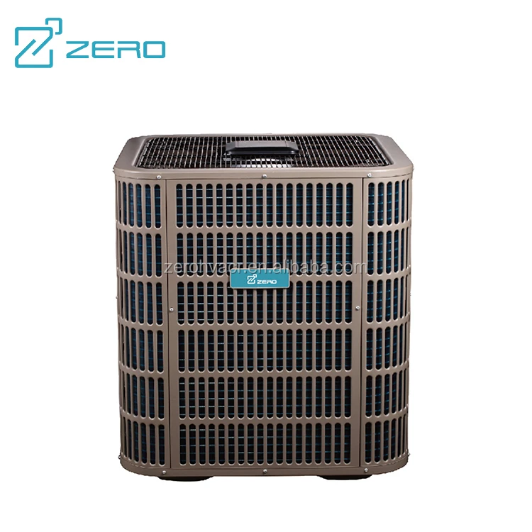ZERO Brand DC Inverter R410A Refrigerant Ceiling Cassette Type Split Air Conditioner Air Handler Top Discharge Condensing Unit