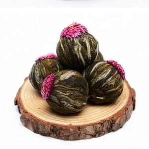ZGJGZ China Beautiful Process Dried Flower Tea Blooming Tea Balls