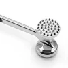 Zinc Alloy Cooking Tools Needle Meat Beaf Steak Tenderizer With Handle