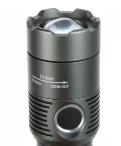 Zooming Adjustable LED Aluminum flashlight,3AAA Portable Torch
