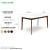 Import Modern luxury wooden dining table set with reasonable price from Vietnam