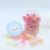 Import Hot Sale High Quality Colorful Continuous Disposable Hair Small Elastic Hair Rubber Bands With Cat Paw Shaped Box from China