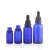 Import Factory direct wholesale 10ml 15ml 50ml 100ml cobalt blue glass essential oil dropper bottle from China