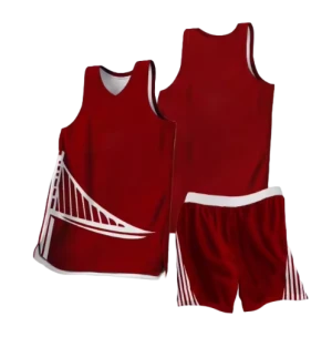 Sweat-wicking and quick-drying training basketball uniform