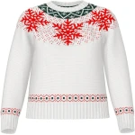 Ladies Round Neck Fairisle Sweater