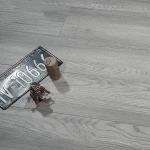 Eco-friendly handscraped brushed hardwood parquet timber floor grey herringbone wood flooring tile