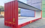 40' Curtain Side Container