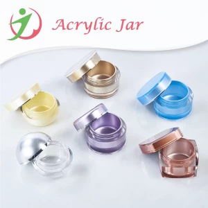 PMMA Acrylic  Cosmetic Jars