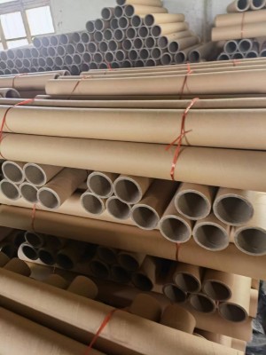Biodegradable Paper Package Round Resin Cardboard Tube For Optical Film