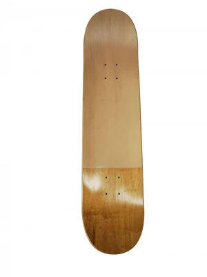Custom high quality 7ply Canadian maple skateboard