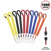 Factory Direct Round Black Non-breakaway Water Resistant Fade Resistant Polyester Lanyard