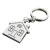 Import Metal Key Chain Cheap Custom Logo Key Ring Custom Shaped Keychain from China