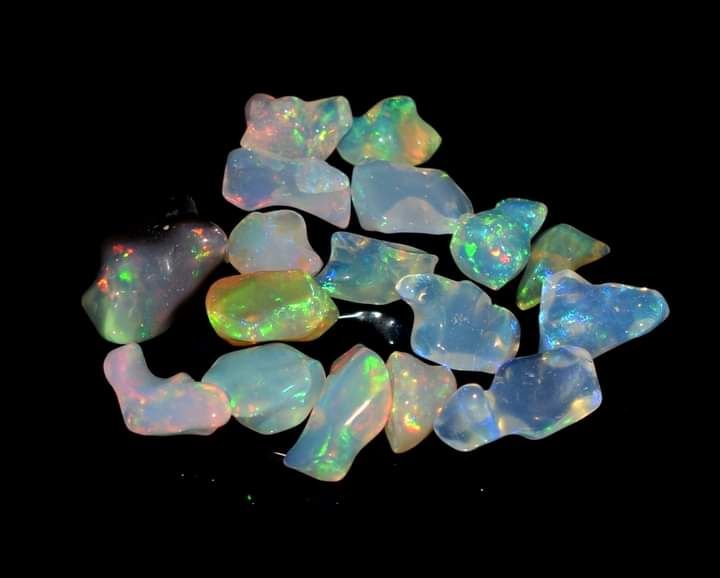 TDV Certified Opal 6.0 Carat Natural Black Australian Fire Opal