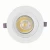 Import JHOW Cheap Classic Commercial Ceiling light COB LED Stoplight Recessed Round Frame LED Downlight from China
