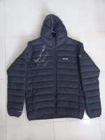 Fake down hoody