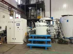 China factory CE ISO 500kg medium frequency Vacuum induction melting furnace