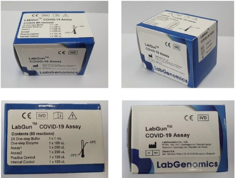 Buy Labgun™ Covid19 Assay Pcr Kit from LabGenomics, South Korea