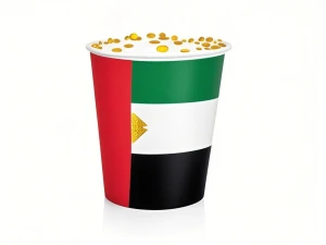 Single Wall Biodegradable Disposable Paper Cups Hot Coffee Paper Cup