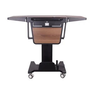 Multifunctional Podium for Classroom; Portable Stand Lectern; Slim Rostrum in Education Furniture