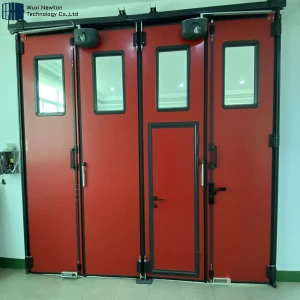 High Quality Automatic Industrial Insulated Folding Door