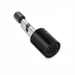 China manufacturer euro cylinder 70mm fingerprint bluetooth card  anti peep password tuya app electronic lock smart lock