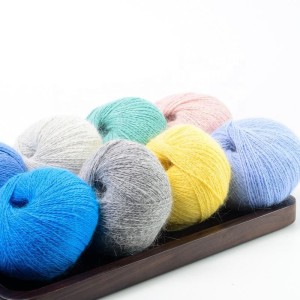 Most popular 50%viscose 22%nylon 28%PBT products knitting yarn core spun cashmere yarn