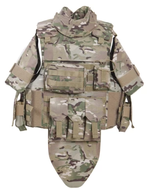 Customizable Combat Body Armor NIJ IIIA/III/IV Ballistic Bulletproof Vest for Police Law Enforcement Military