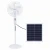 Import Hot selling 16 inch Solar charging table electric fan with power bank function portable and solar rechargeable fan from China