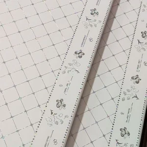 Interlocking PVC Grid Pattern Ceiling Sheet for Commercial Projects