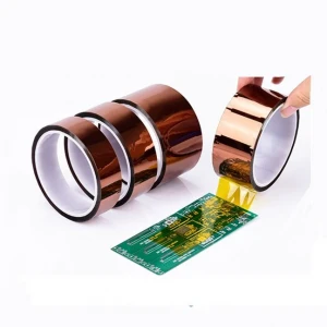 Custom High Temperature Tape Sublimation PCB Masking Silicone Tape 3D Printer Heat resistance Polyimide Tape